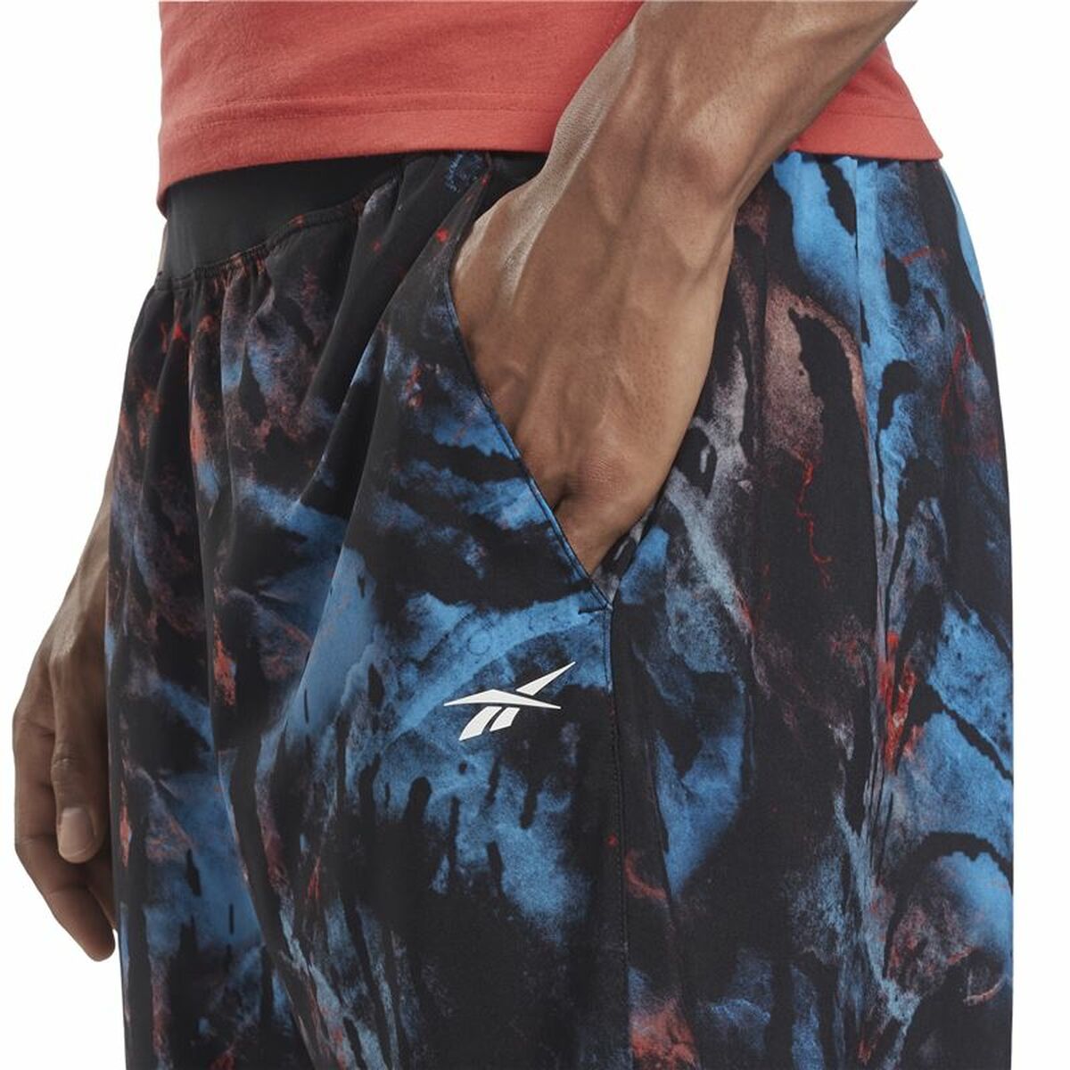 Sportshorts för män Reebok Strength Svart - 4