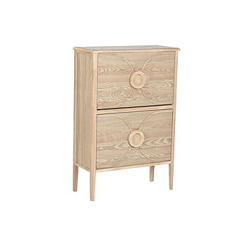 Skoställ Home ESPRIT Naturell 70 x 30 x 103 cm