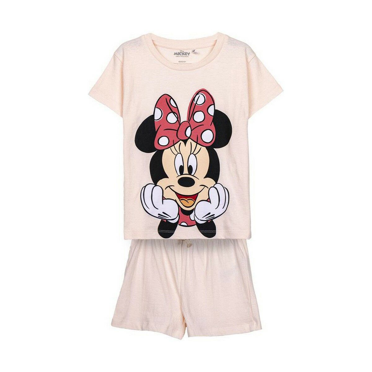 Pyjamas Barn Minnie Mouse Rosa Ljusrosa - 4