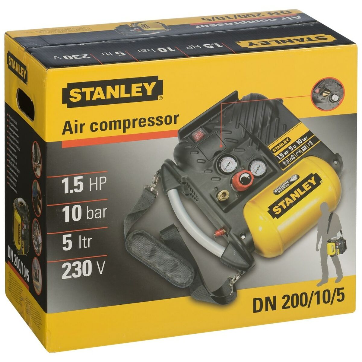 Luftkompressor Stanley AIR-BOSS 1100 W - 2