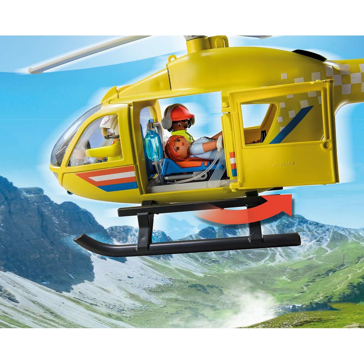 Playset Playmobil 71203 City Life Rescue Helicopter 48 Delar - 4