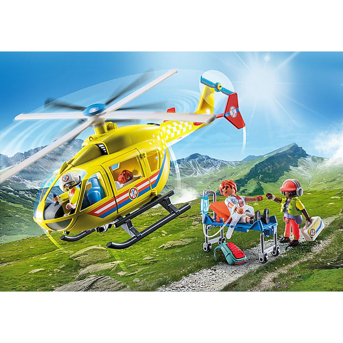 Playset Playmobil 71203 City Life Rescue Helicopter 48 Delar - 3