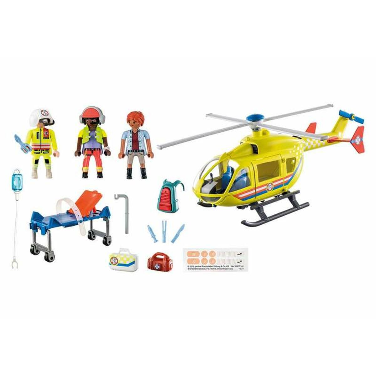 Playset Playmobil 71203 City Life Rescue Helicopter 48 Delar - 7