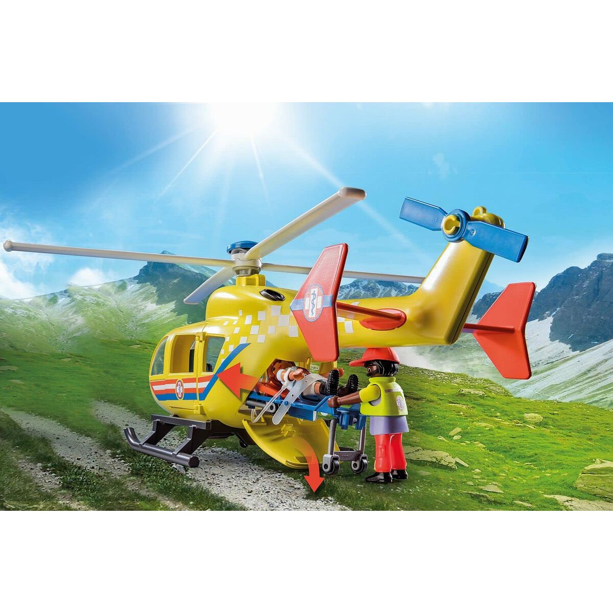 Playset Playmobil 71203 City Life Rescue Helicopter 48 Delar - 5