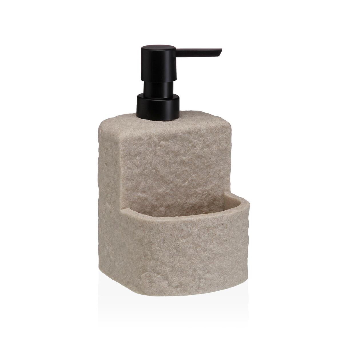 Tvåldispenser Versa Viti Beige Harts Keramik 10,2 X 17,5 X 11,5 CM