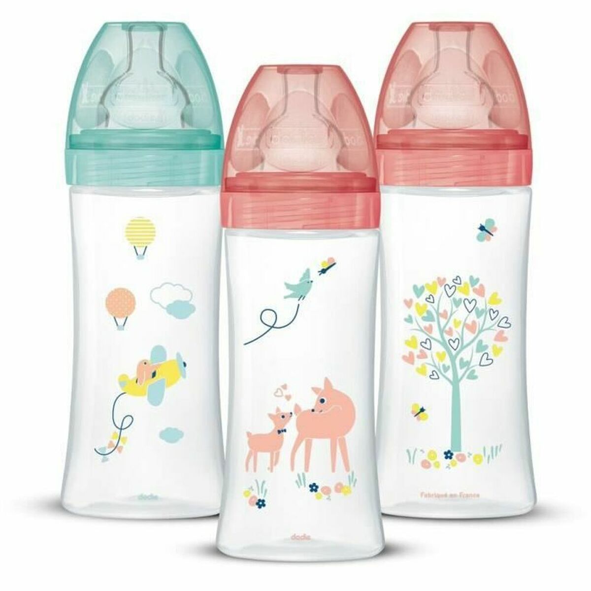 Set med nappflaskor Dodie 3 uds (330 ml) - 2