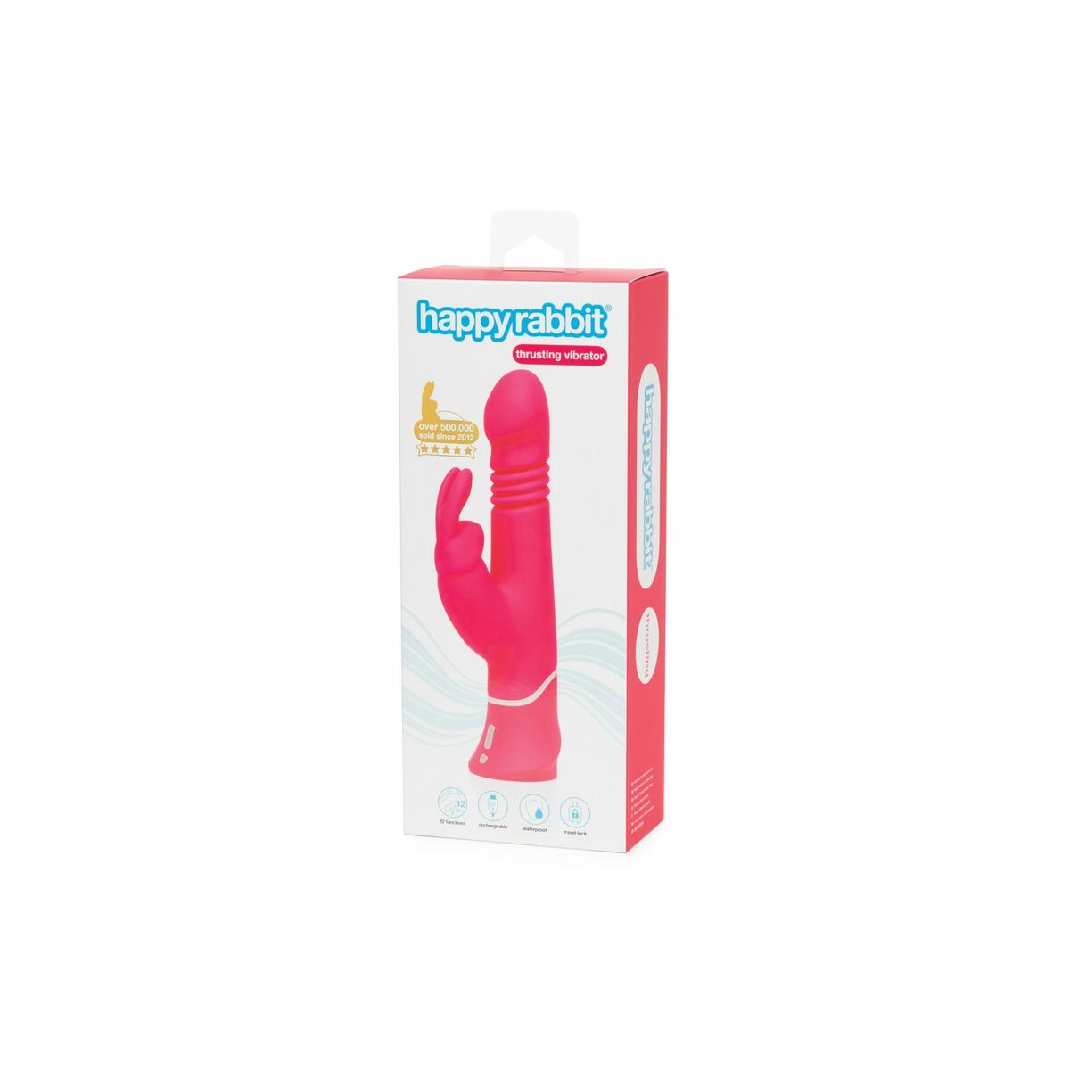 Vibrator Happy Rabbit 01260 Rosa - 6