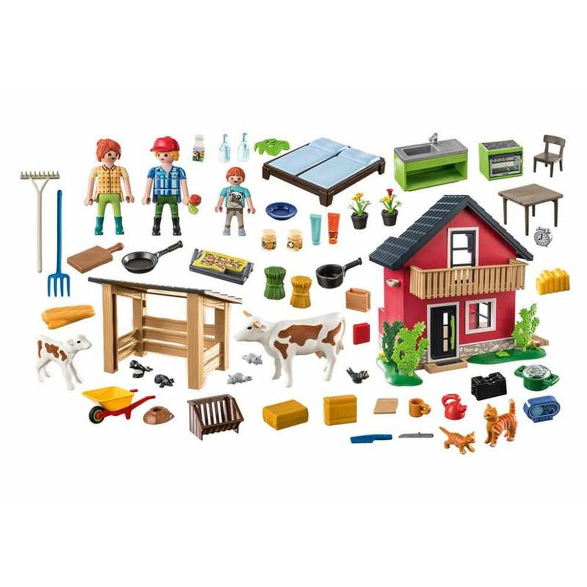 Playset Playmobil 71248 Country 137 Delar - 2