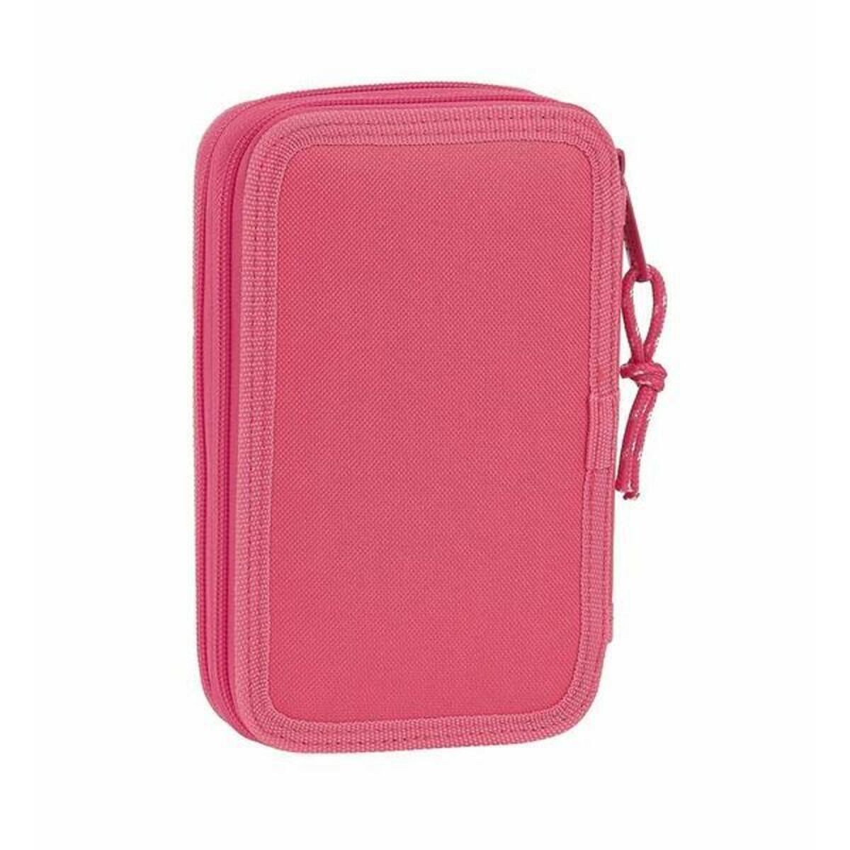 Dubbelt pennfodral BlackFit8 M854 Rosa 12.5 x 19.5 x 4 cm (28 Delar) - 8