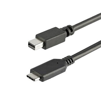 USB C till Mini DisplayPort Adapter Startech CDP2MDPMM1MB         Svart 1 m