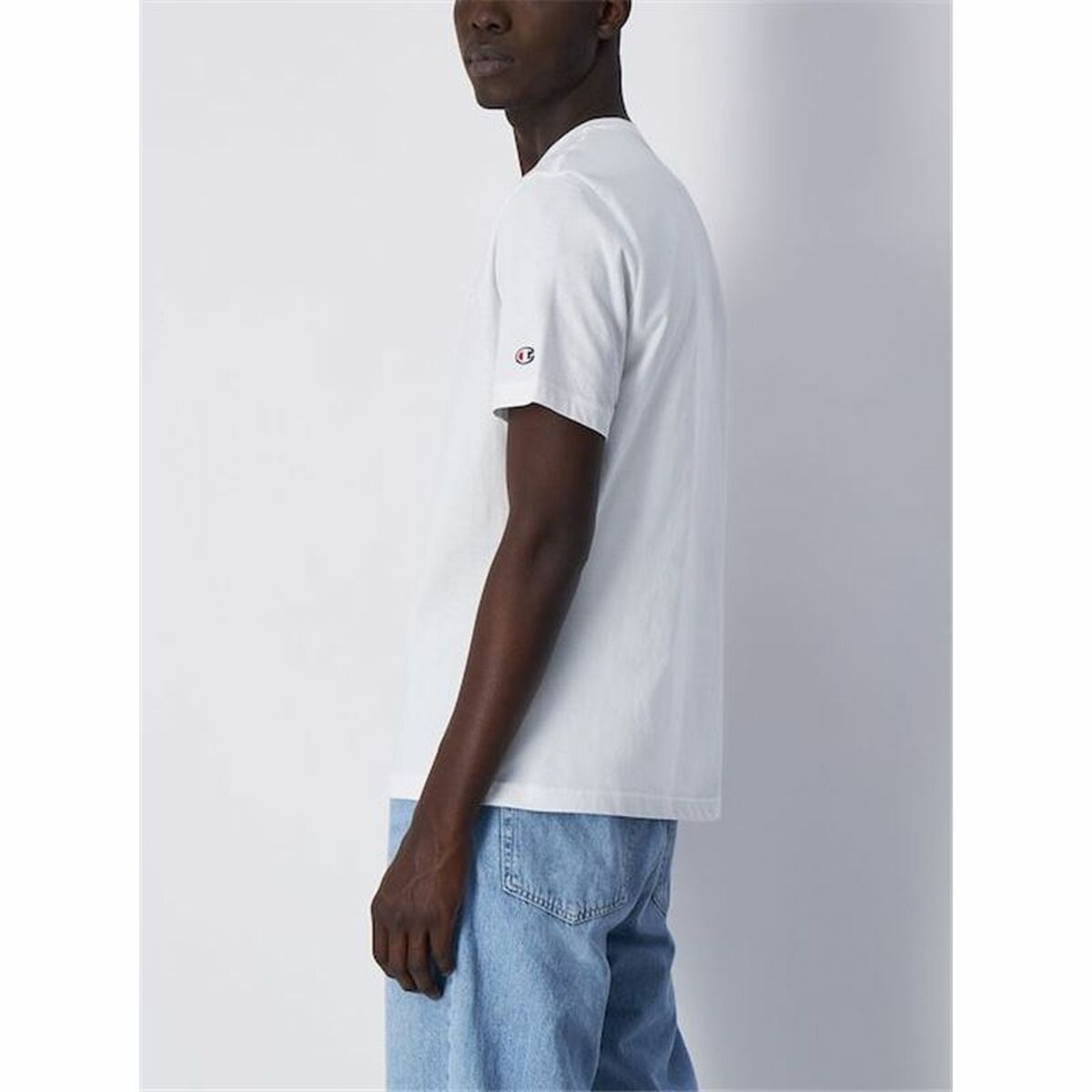 T-shirt med kortärm Herr Champion Crewneck - 2