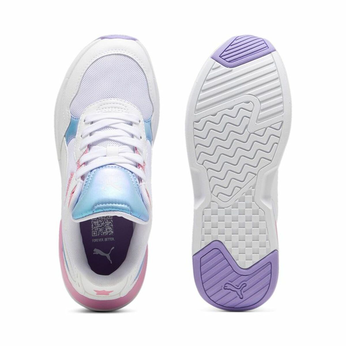 Sportskor Casual Barn Puma X-Ray Speed Lite Bouncy Sky Vit - 3
