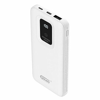 Powerbank Goms Laddningsbar Vit USB-C