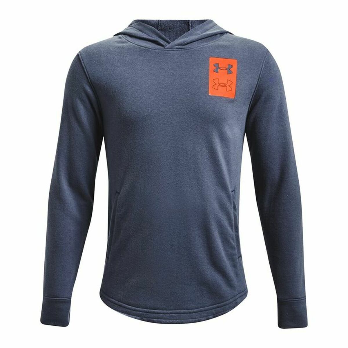 Träningsoverall barn Under Armour  Rival Terry Blå - 4