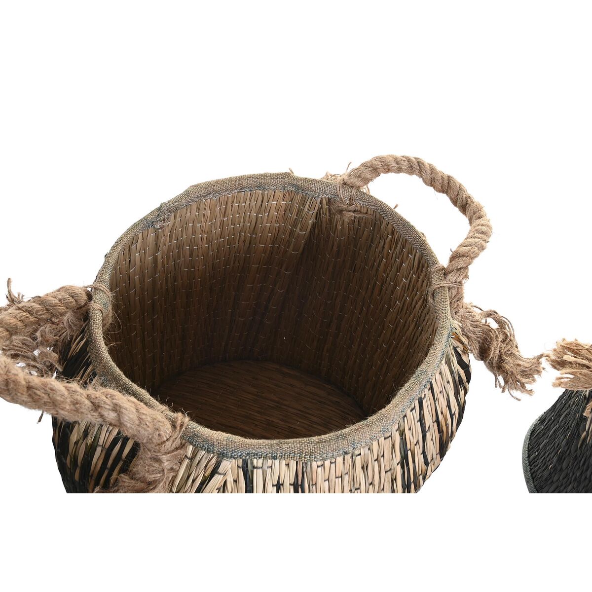 Korg - set DKD Home Decor Kolonial (44 x 44 x 48 cm) - 3