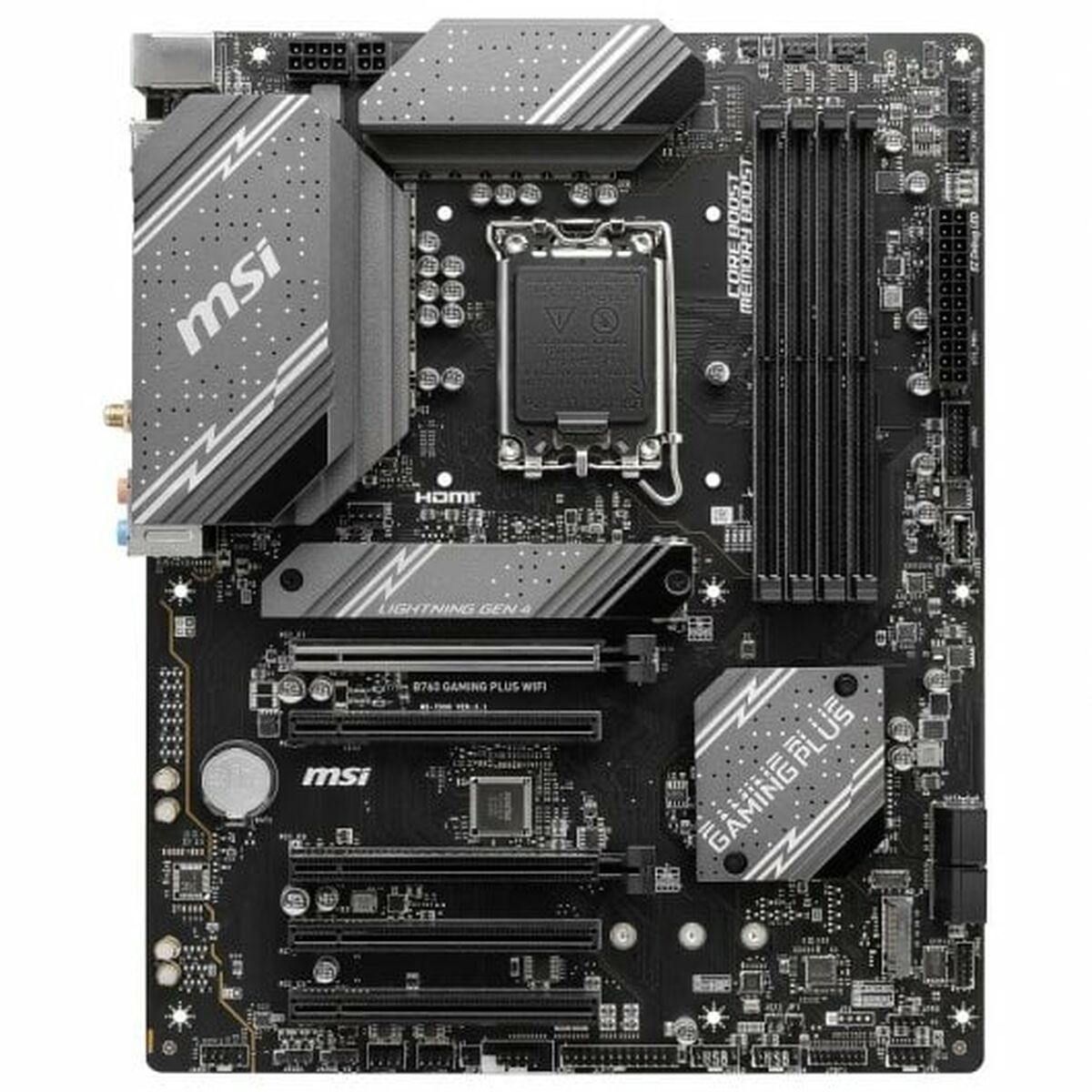 Moderkort MSI B760 GAMING PLUS WIFI LGA 1700 - 4