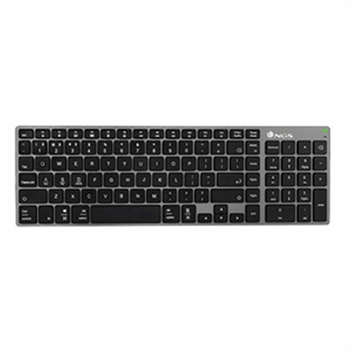 Tangentbord NGS MULTI-DEVICE Grå Qwerty Spanska