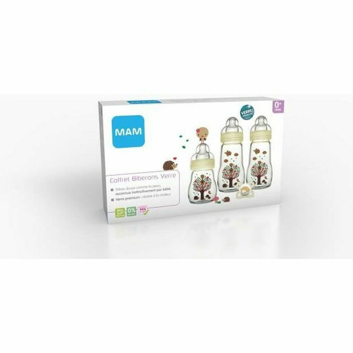 Set med nappflaskor MAM 3 uds - 2