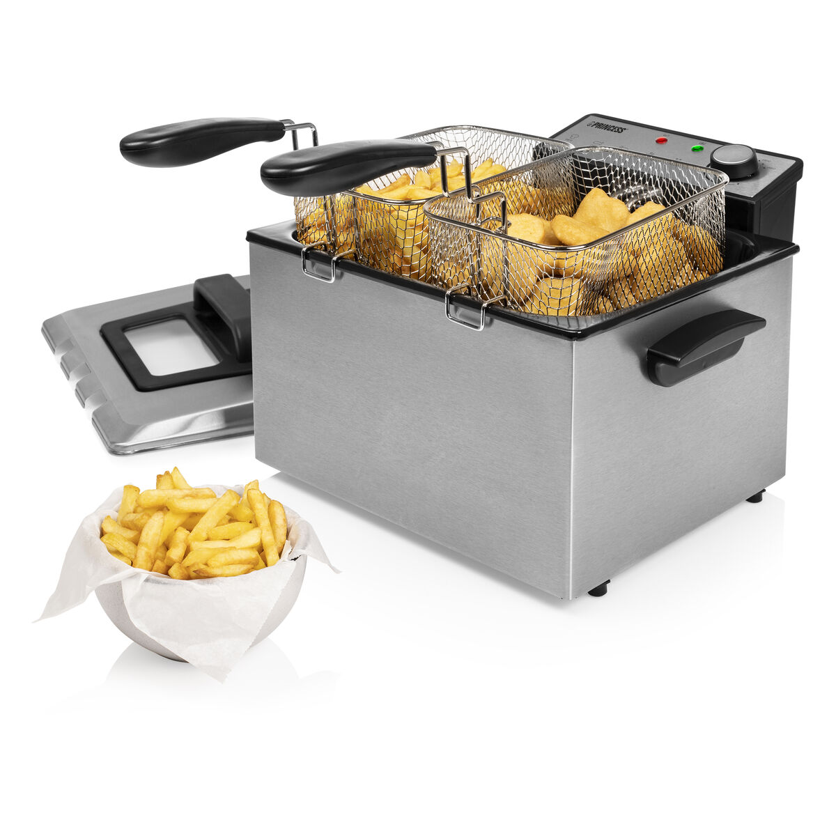 Fritös Princess 01.185000.01.001FREIDORA Grå Silvrig 5 L - 3