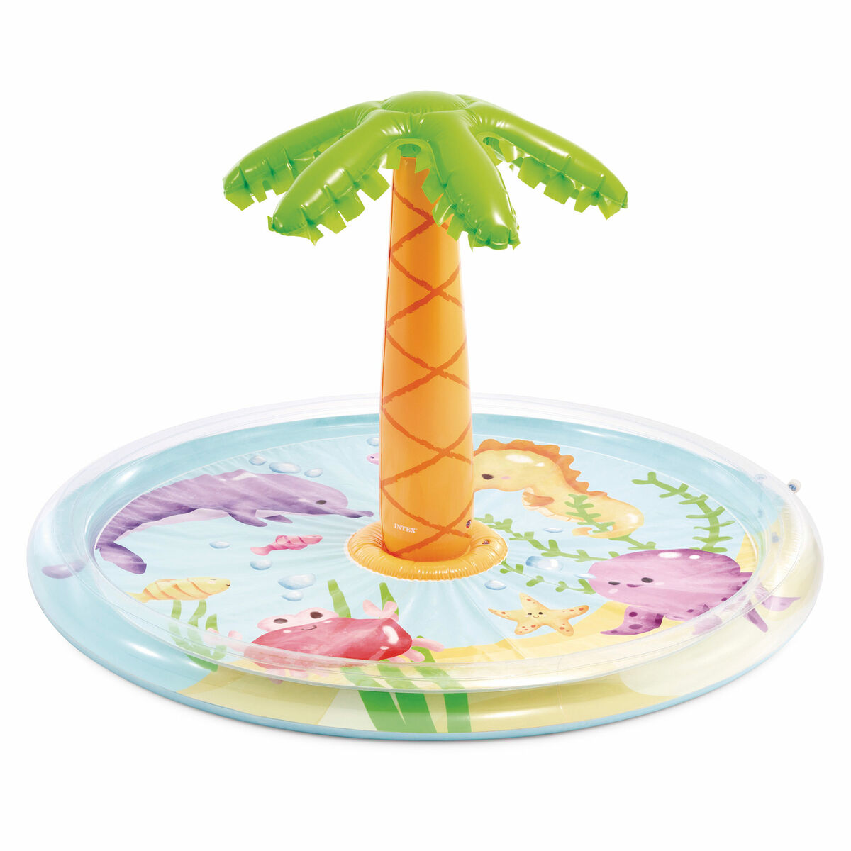 Uppblåsbar plaskpool för barn Intex 173 x 104 cm (4 antal) - 2