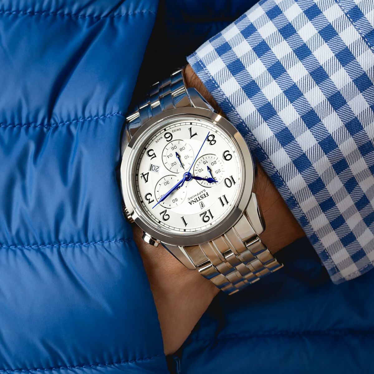 Herrklocka Festina F20040/1 Silvrig - 4