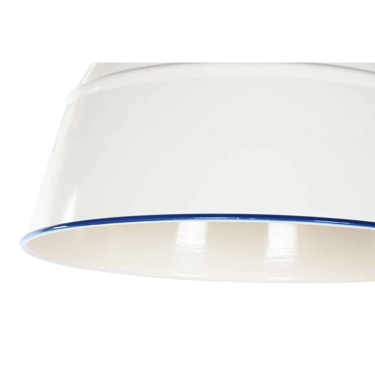 Taklampa Home ESPRIT Blå Vit Metall 50 W 32,5 x 32,5 x 30 cm - 2