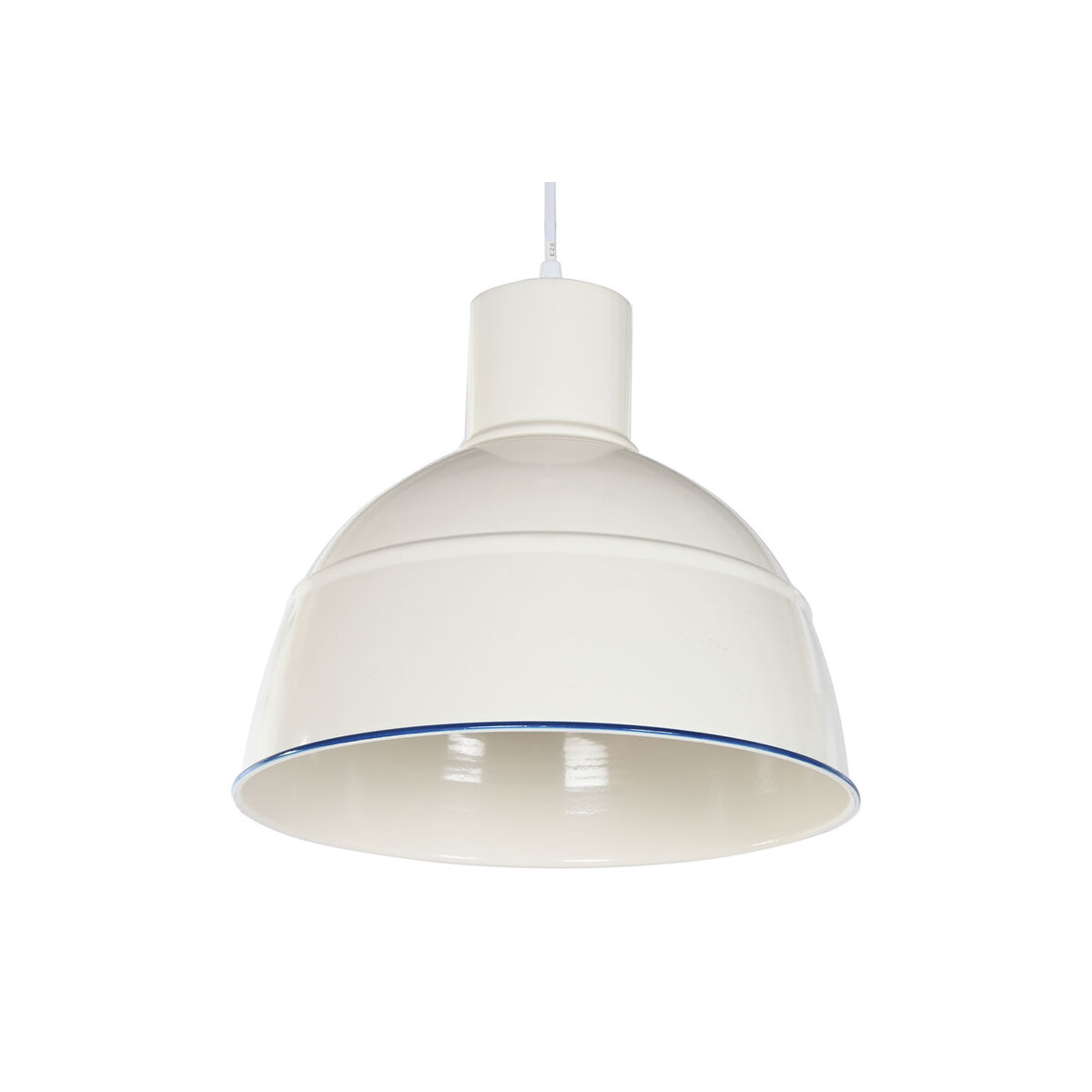 Taklampa Home ESPRIT Blå Vit Metall 50 W 32,5 x 32,5 x 30 cm - 5
