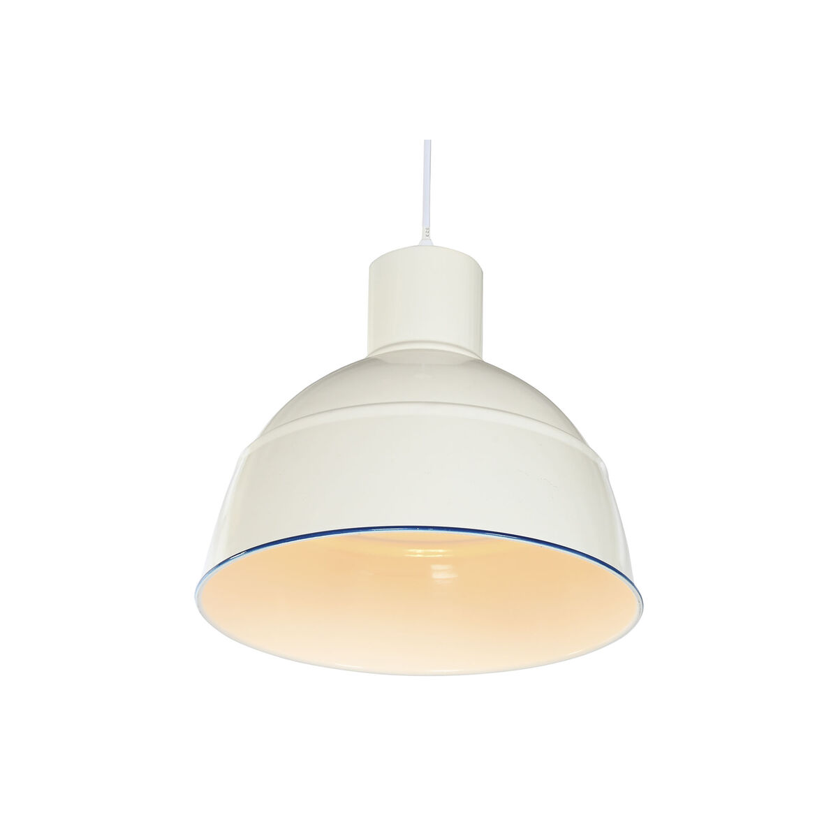 Taklampa Home ESPRIT Blå Vit Metall 50 W 32,5 x 32,5 x 30 cm - 6