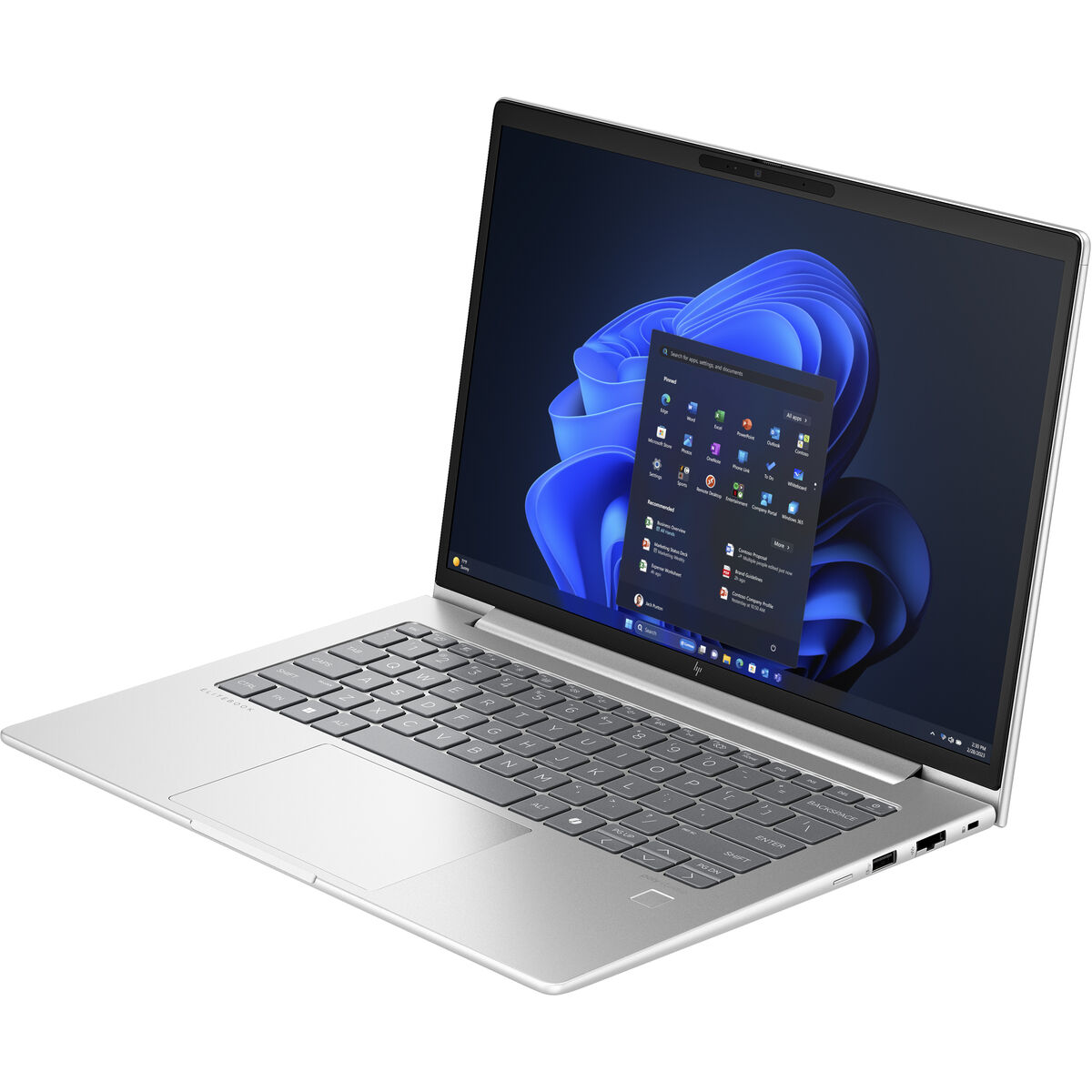 Bärbar dator HP EliteBook 640 G11 14" Intel Core Ultra 5 125U 16 GB RAM 512 GB SSD Qwerty Spanska - 6