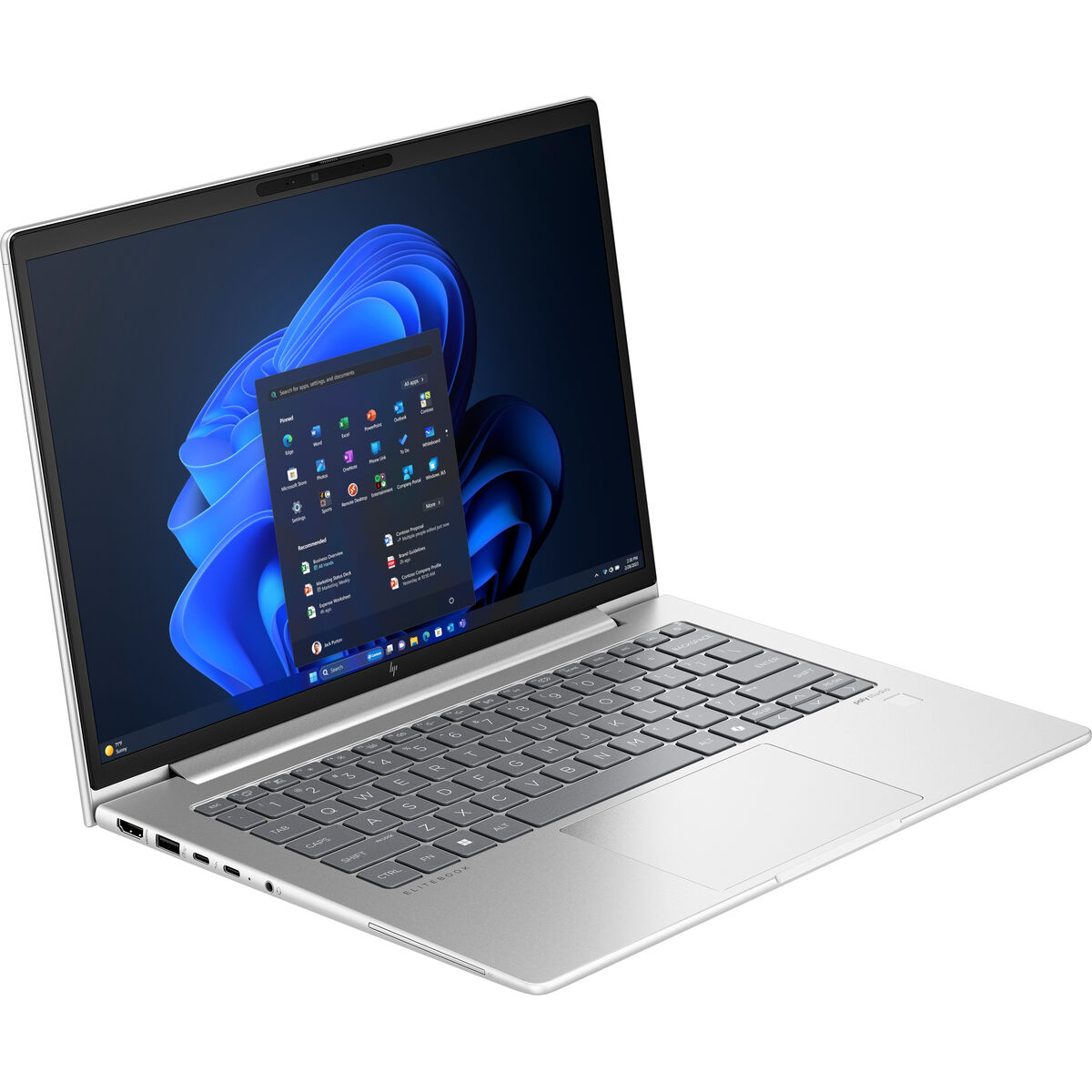 Bärbar dator HP EliteBook 640 G11 14" Intel Core Ultra 5 125U 16 GB RAM 512 GB SSD Qwerty Spanska - 5