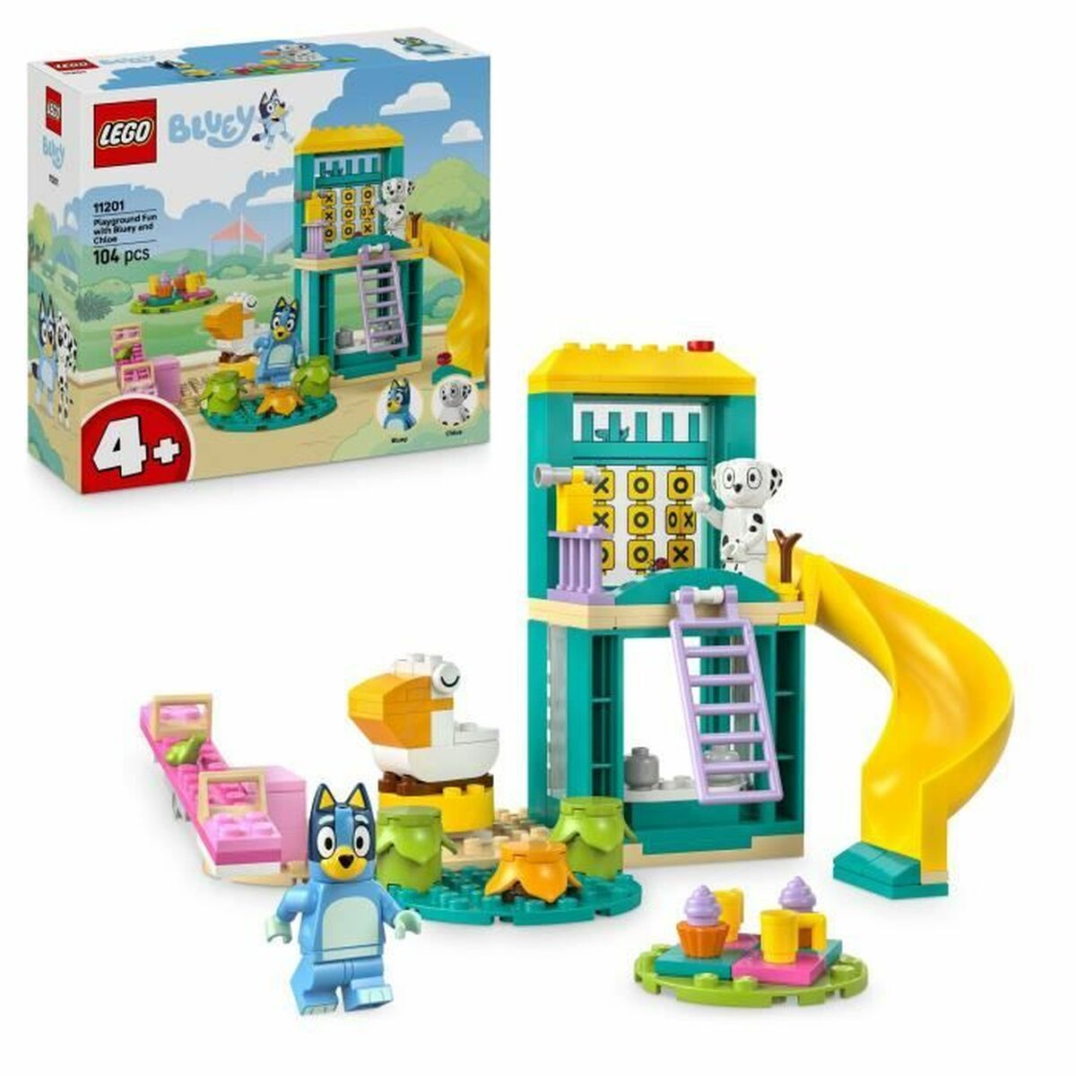 Byggsats Lego 11201 Playground Fun with Bluey and Chloe 104 Delar