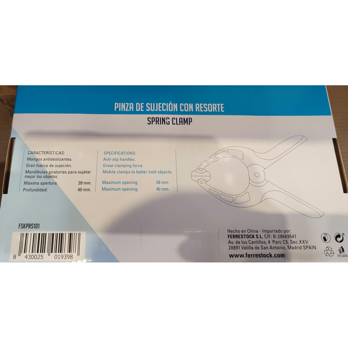 Kabelgrepp Ferrestock 39 mm 12 Delar - 7