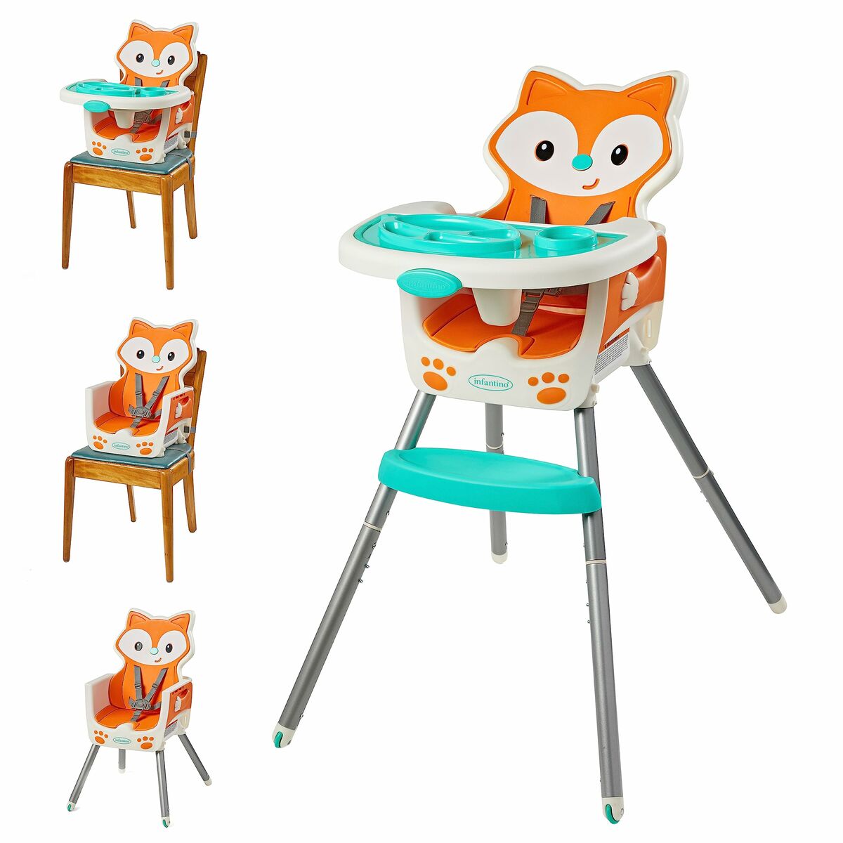 Barnstol Infantino Orange Skum - 2