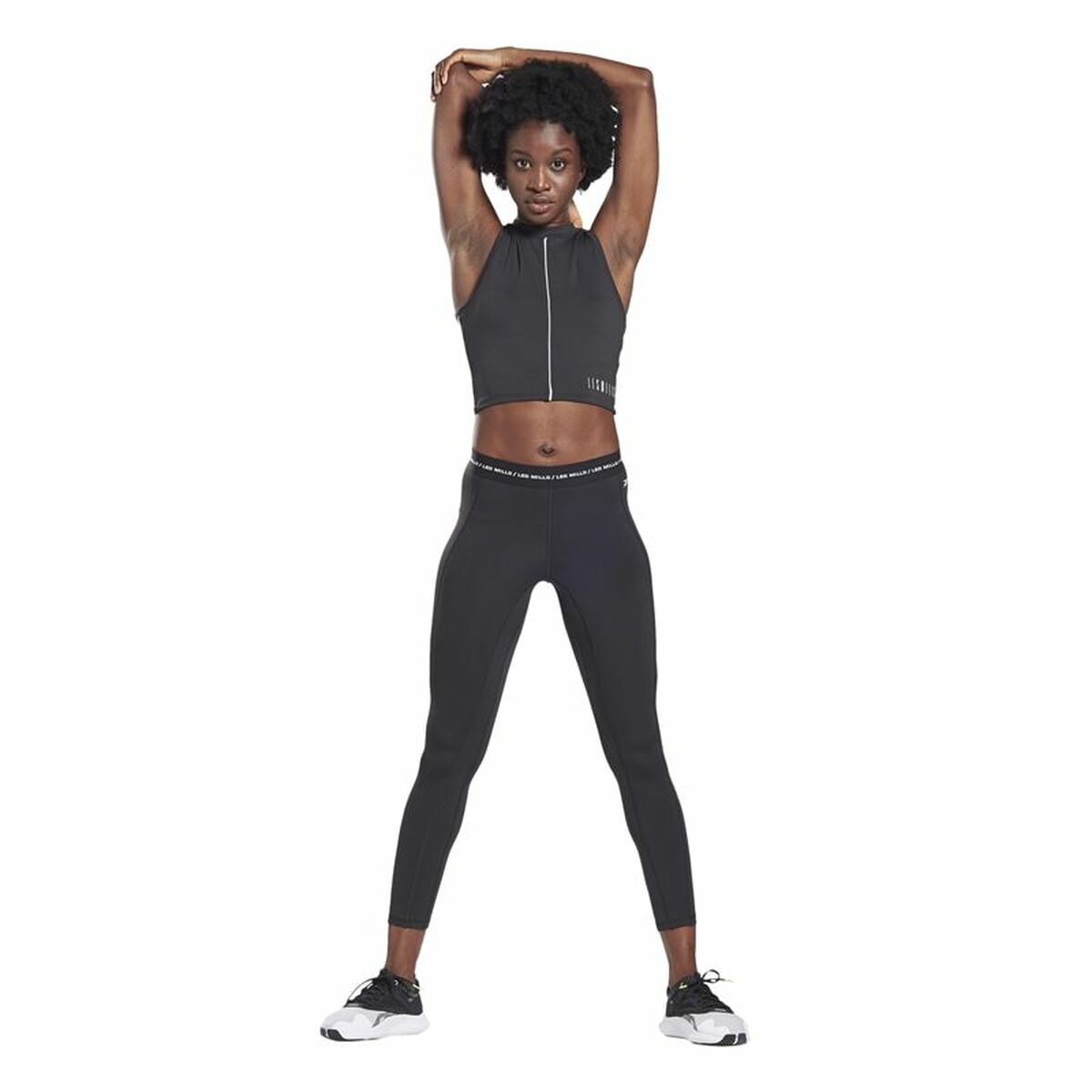 Ärmlös sporttröja Dam Reebok Les Mills® Performance Svart - 23