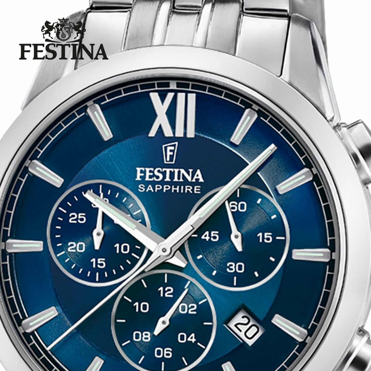 Herrklocka Festina F20040/2 Silvrig - 2