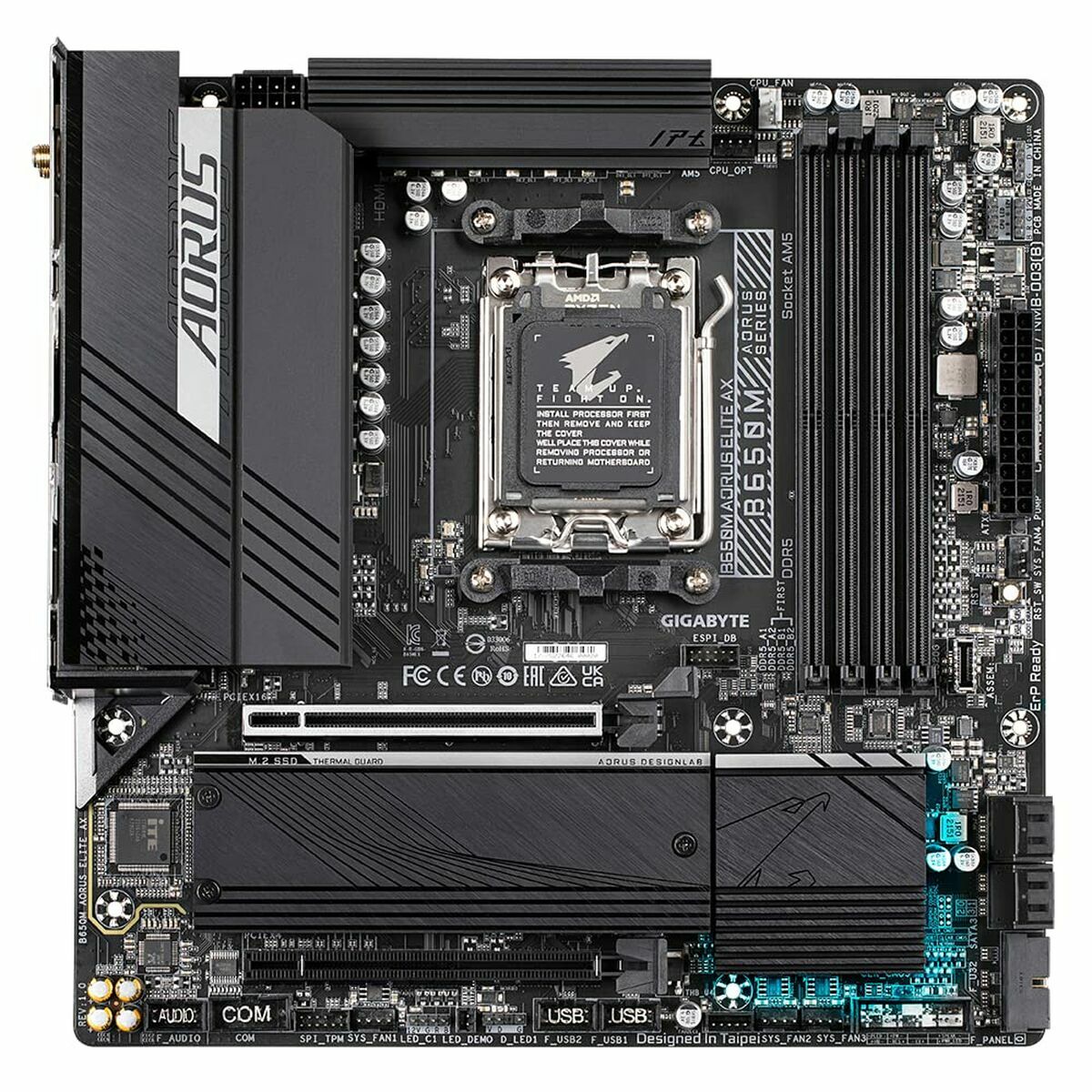 Moderkort Gigabyte B650M AORUS ELITE AX AMD AM5 - 2