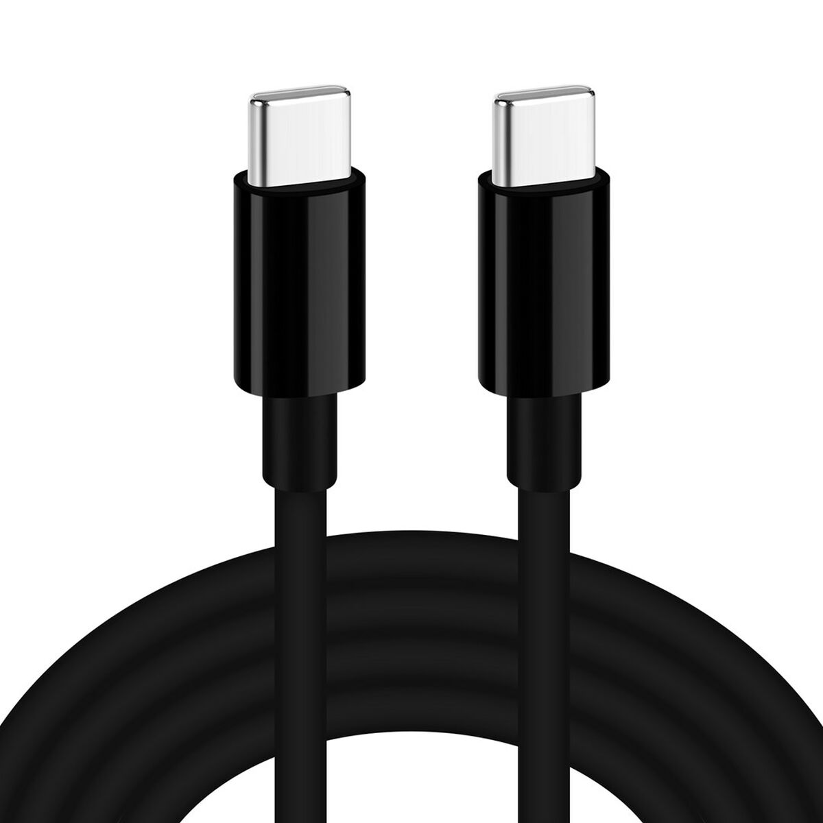 USB-C-kabel Ibox IKUTCS1B Svart 1 m 60 W - 5