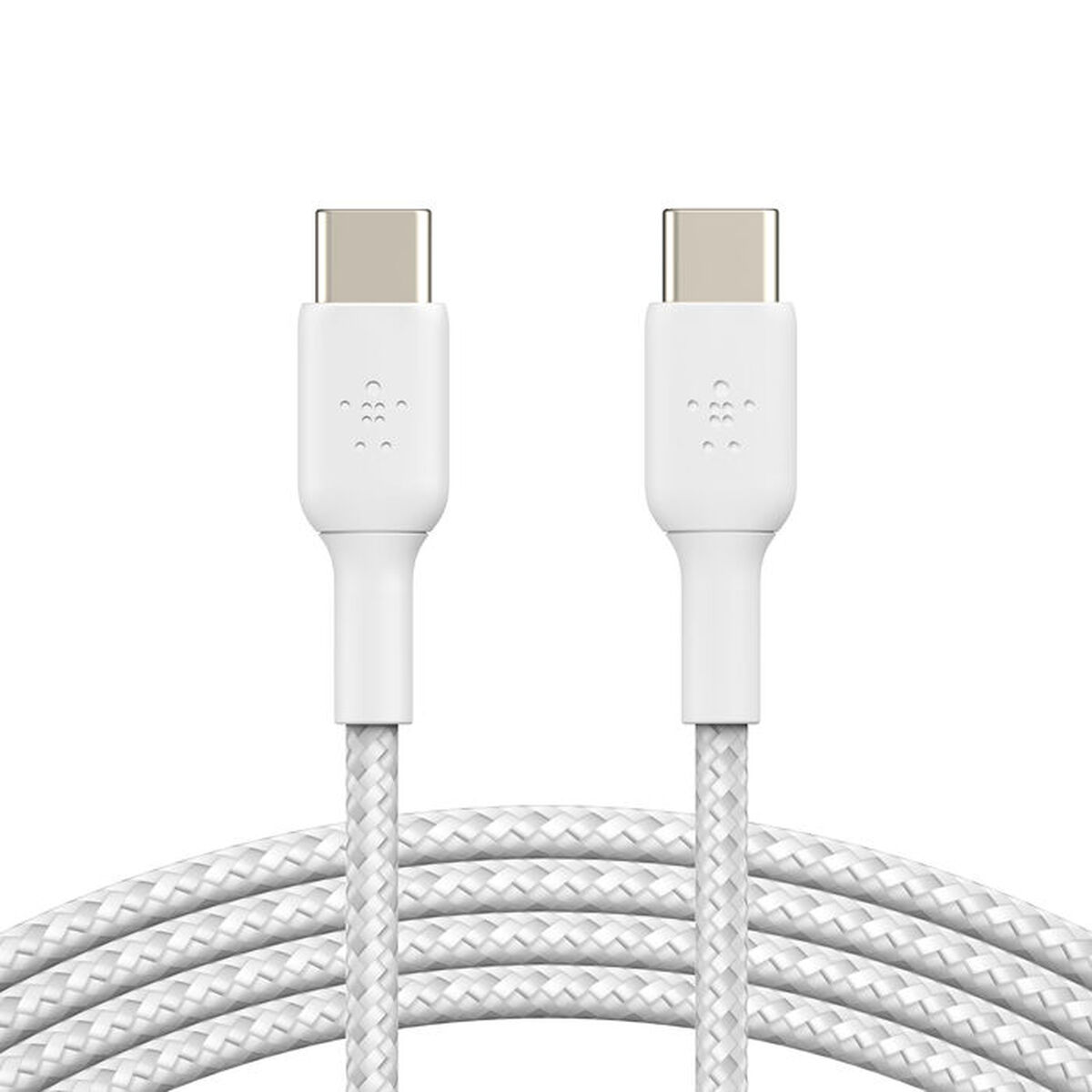 USB-C-kabel Belkin CAB004BT2MWH2PK Vit 2 m (2 antal) - 3