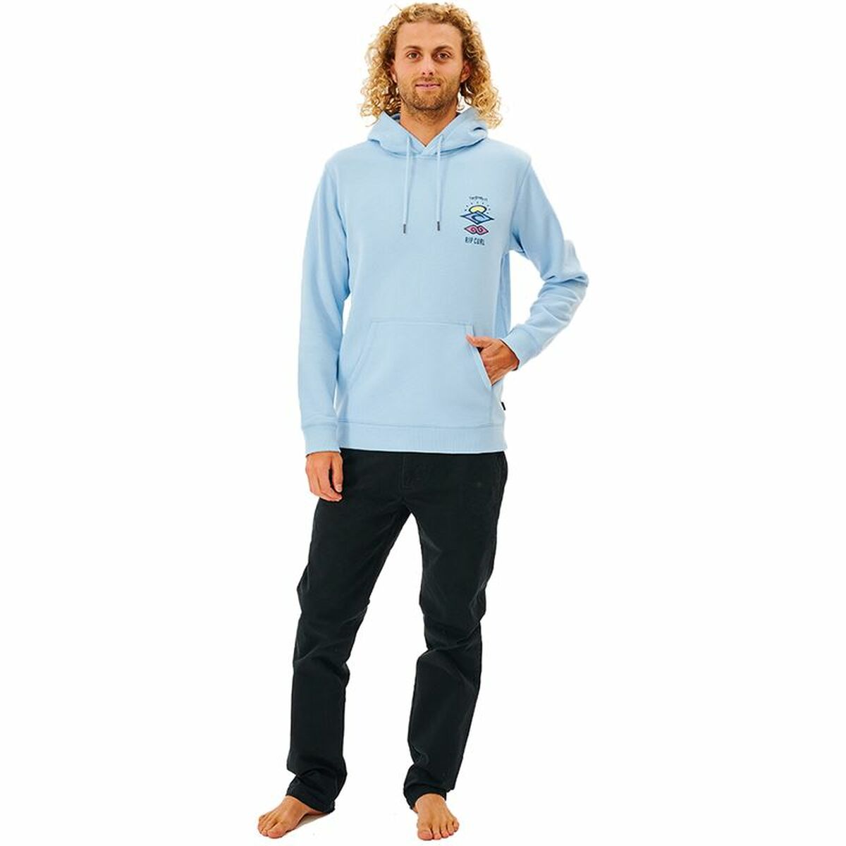 Tröja utan huva Herr Search Icon Rip Curl Himmelsblå - 7