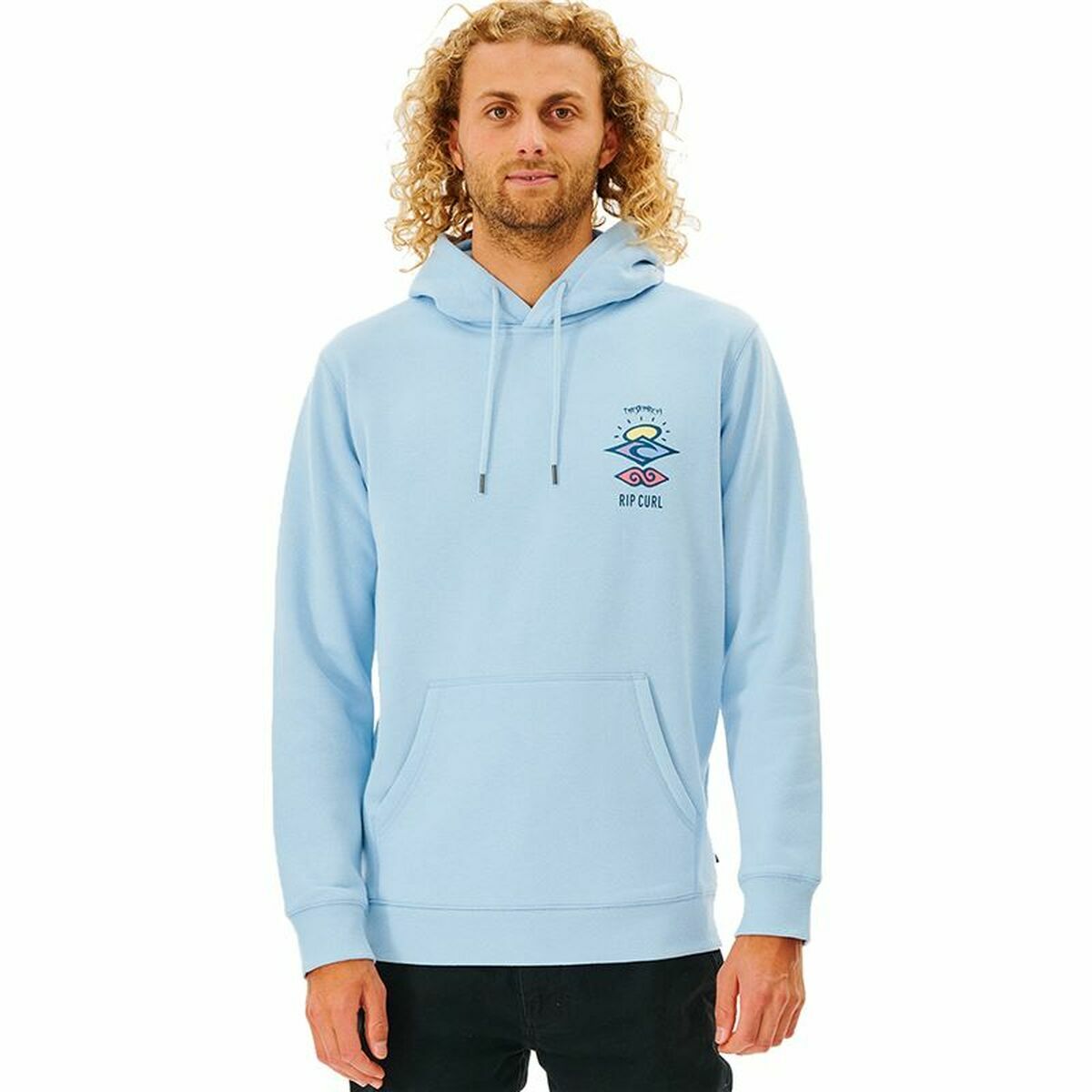 Tröja utan huva Herr Search Icon Rip Curl Himmelsblå - 3