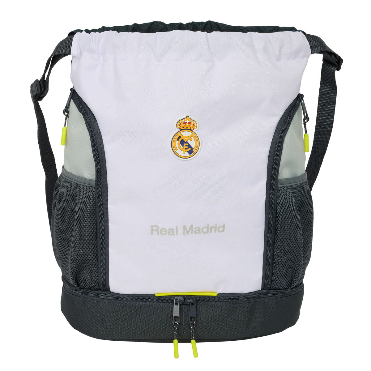 Skolryggsäck Real Madrid C.F. Vit 35 x 40 x 1 cm