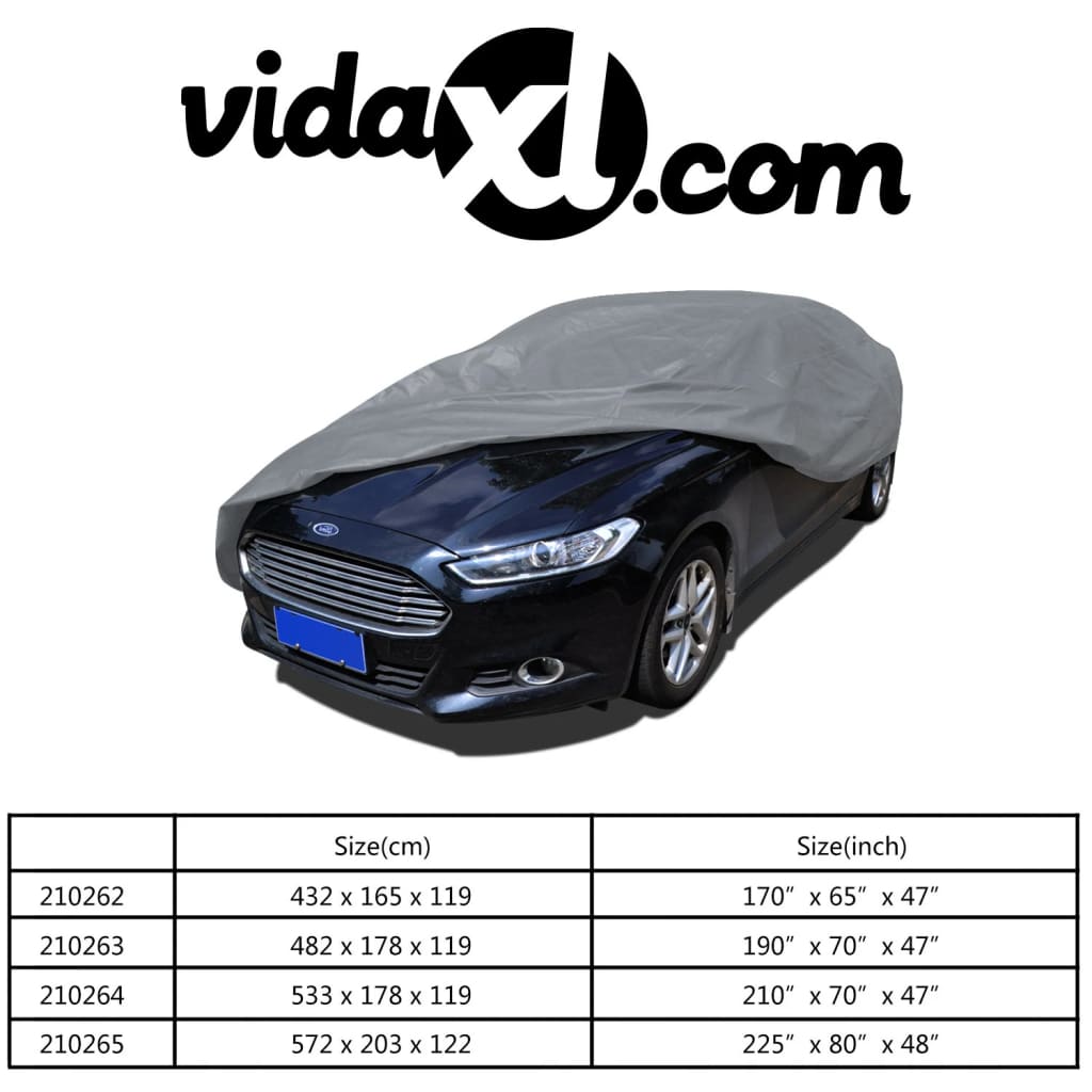 vidaXL Bilkapell nonwoven XXL - 7