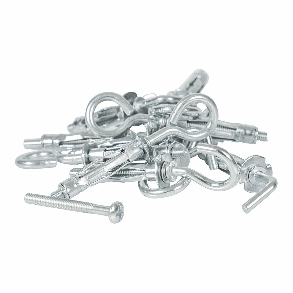 Pluggar och skruv Rapid Ø 8 x 32 mm Metall Expansion 12 antal - 2