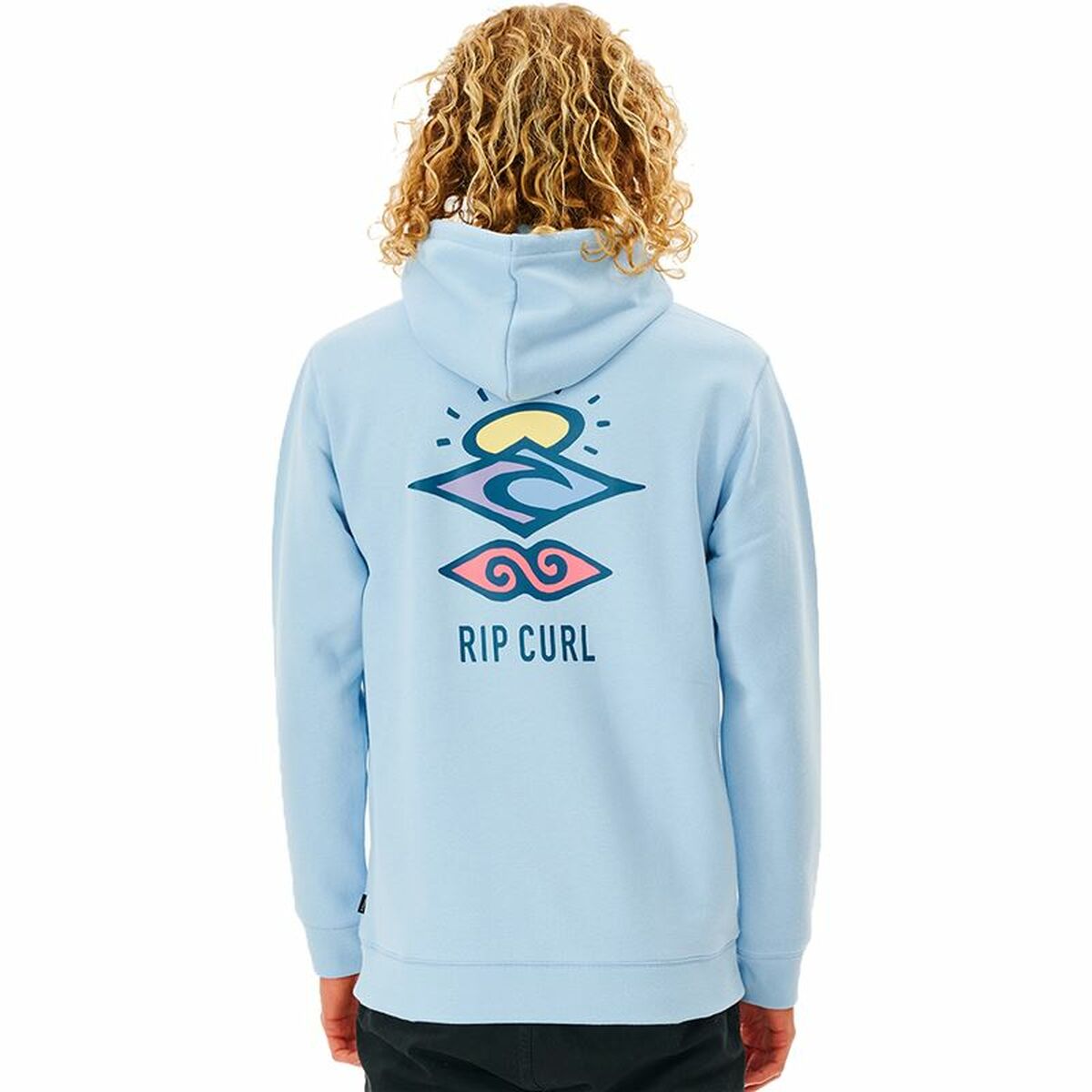 Tröja utan huva Herr Search Icon Rip Curl Himmelsblå - 6
