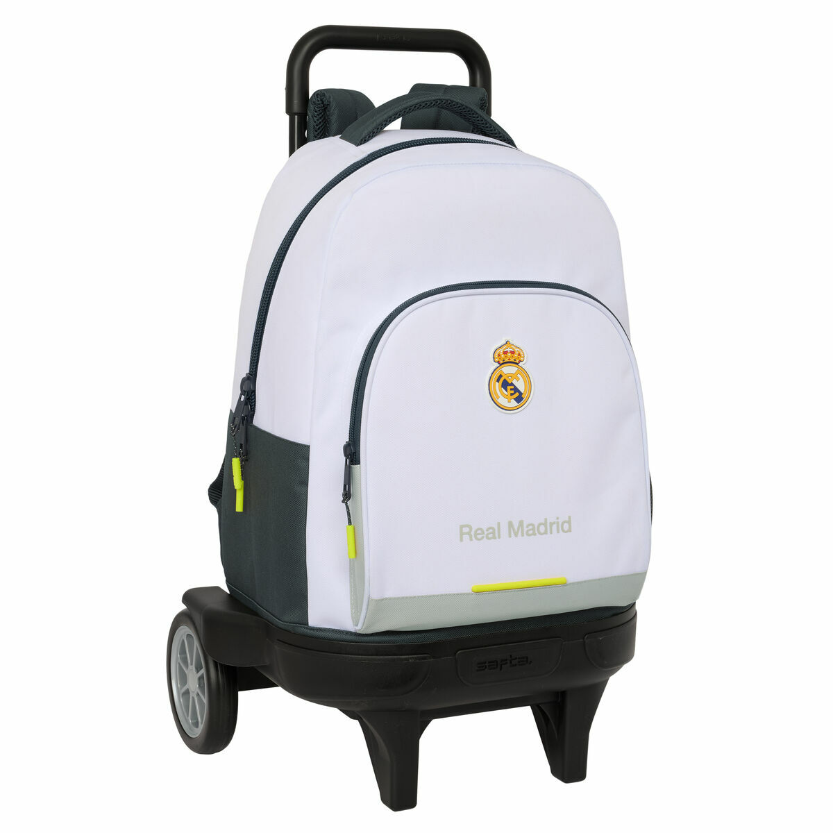 Skolryggsäck Real Madrid C.F. Vit 33 x 45 x 22 cm