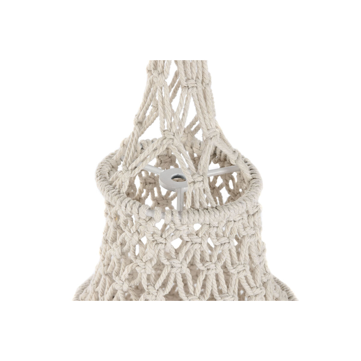 Lampskärm Home ESPRIT Beige Boho 25 x 25 x 140 cm - 3