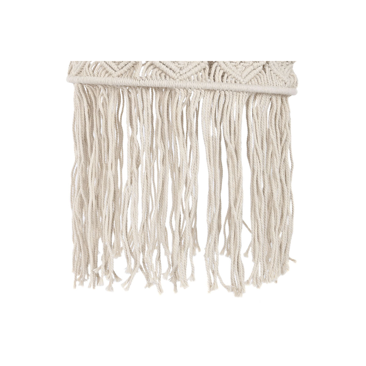 Lampskärm Home ESPRIT Beige Boho 25 x 25 x 140 cm - 2