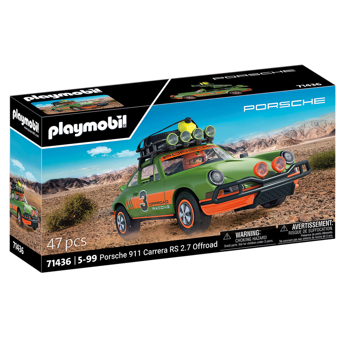 Playset Playmobil Porsche 911 Carrera RS Offroad Edition 47 Delar - 3