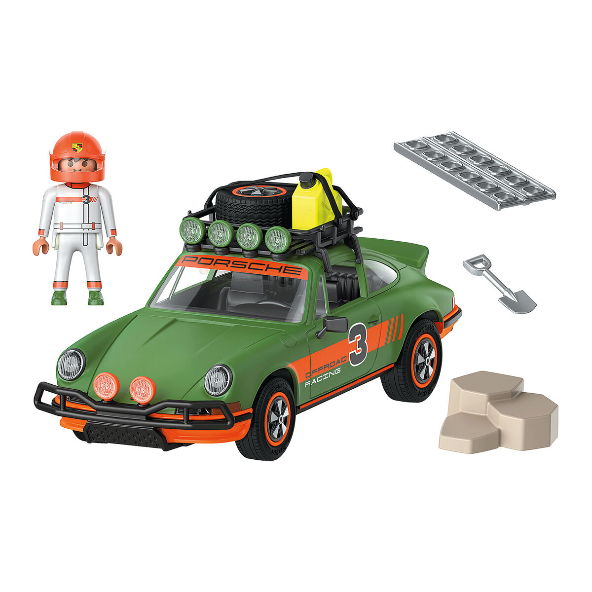 Playset Playmobil Porsche 911 Carrera RS Offroad Edition 47 Delar - 4