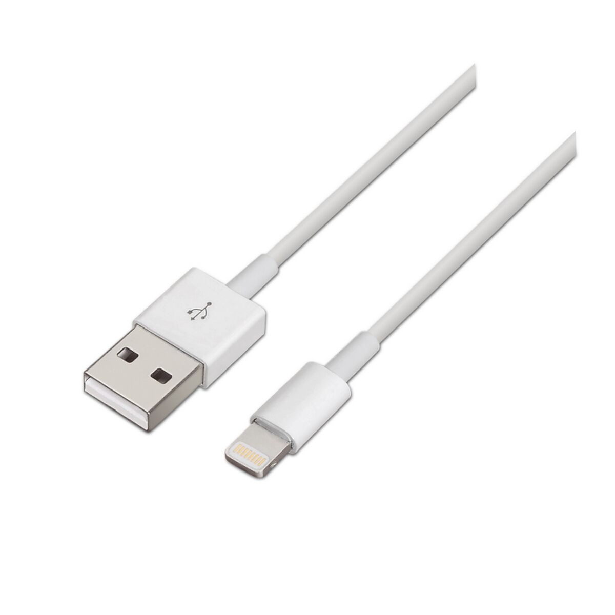 Kabel USB till Lightning Aisens A102-0036 Vit 2 m - 2